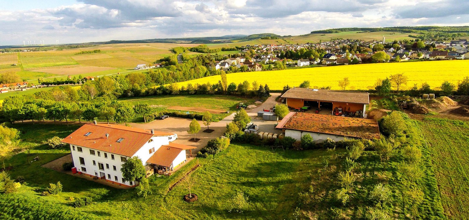 weingut-gaenz-luftaufnahme1, © Weingut Gänz