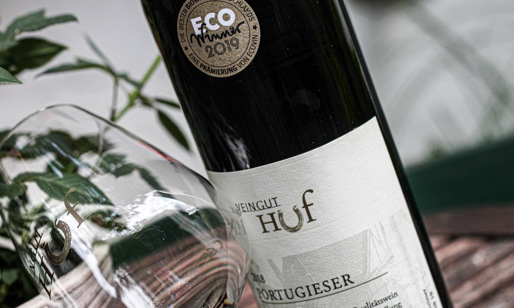 Weingut Huf_Weinflasche, © Weingut Huf