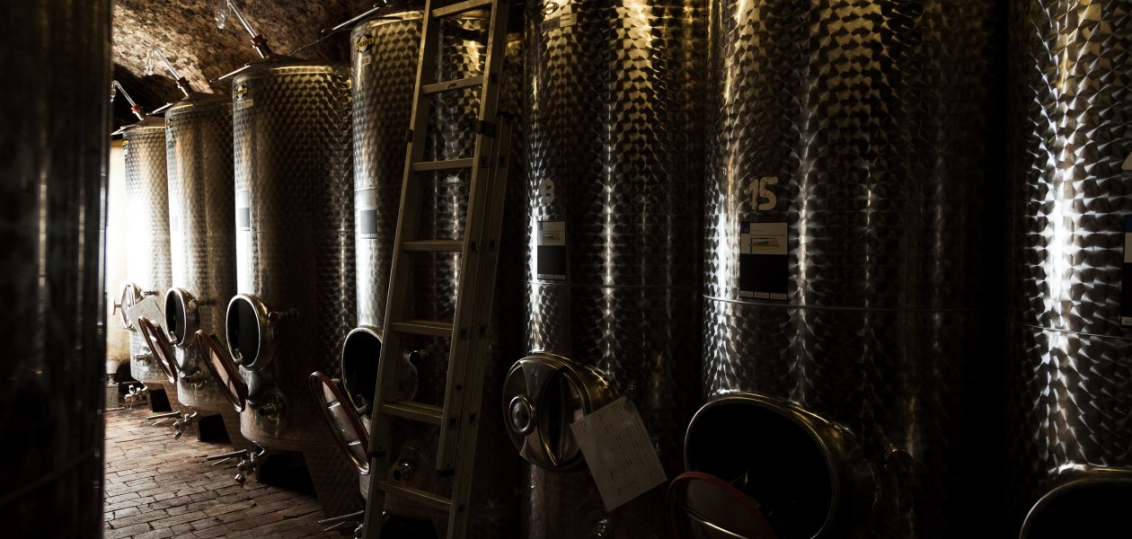 Weingut Dackermann_Edelstahltank, © Weingut Dackermann