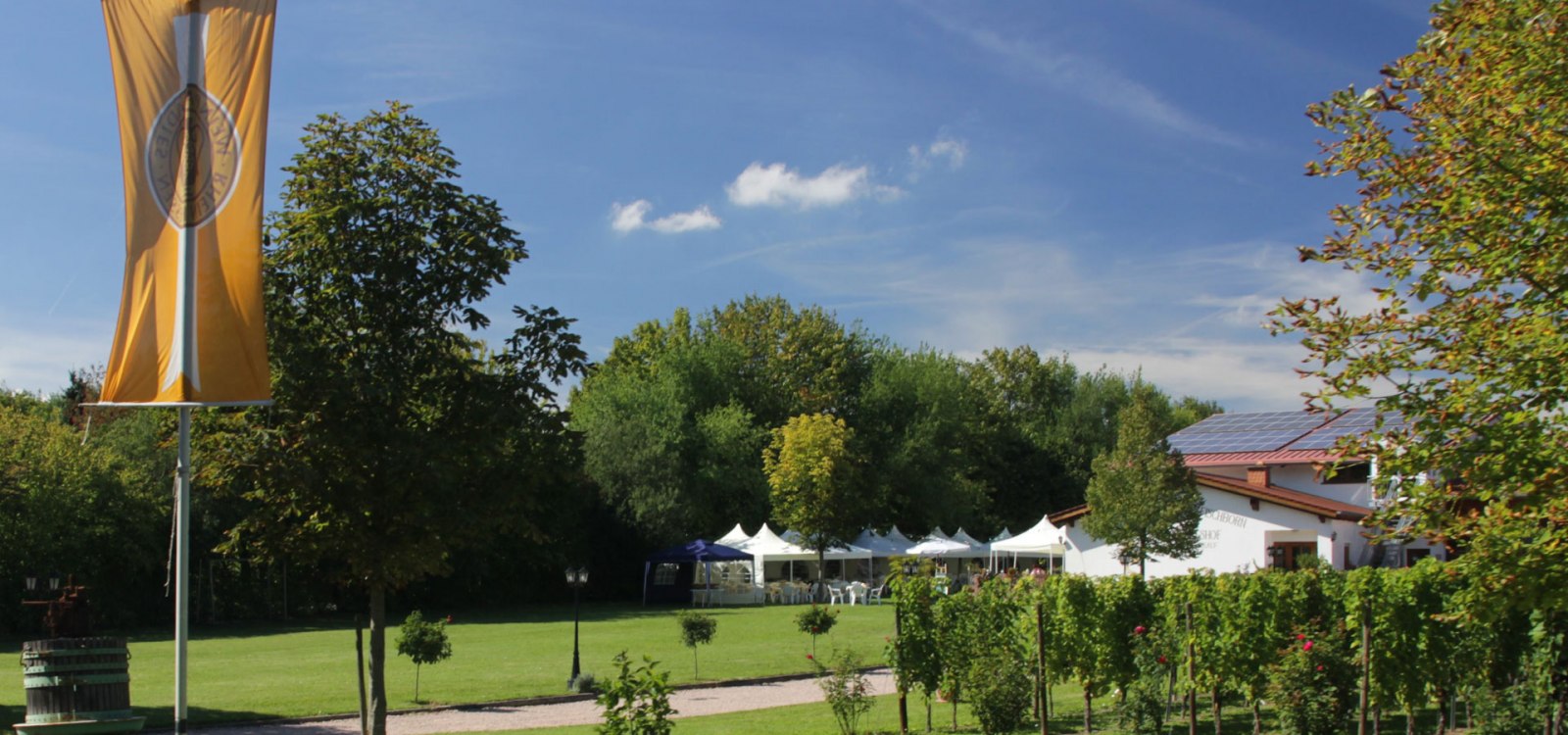 Weingut Fischborn Bergeshof_Garten, © Weingut Fischborn Bergeshof